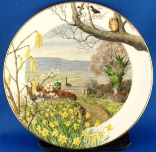 Peter Barrett Royal Worcester A Country Church In March Collector 