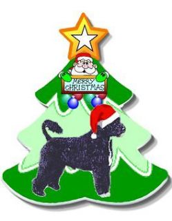Christmas ornament Portuguese Water Dog metal new 2012 package gift 