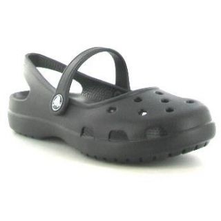 Crocs Genuine Shayna Womens Black Sandal / Clog / Mary Jane Sizes UK 4 