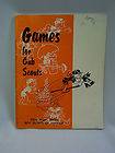   boy scout activity game book pow wow series cub scouts 1963 BSA