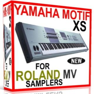 YAMAHA MOTIF XS SAMPLES SOUNDS ROLAND MV8800 MV8000 MV 8800 MV 8000 7 