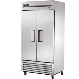 New Commercial Freezer True 35 Cubic Feet Stainless Steel 2 Door   TS 