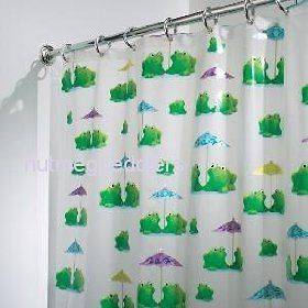 frog shower curtain in Shower Curtains
