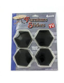 Furniture Sliders ( As seen on TV ) 4 Pack  Set of 2