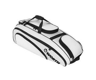 Worth CBAG Baseball Softball Custom Equipment Shoulder Carry Bag White