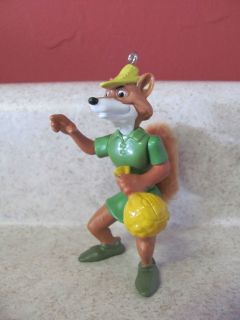 Custom Made Christmas Ornament PVC Disney Robin Hood Figure