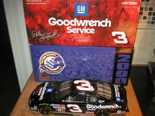 MIB ACTION DALE EARNHARDT # 3 GM GOODWRENCH SERVICE 2000 MONTE CARLO 