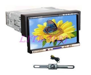 Din 7 In dash Audio Car Stereo CD DVD Player Monitor TV Ipod BT 