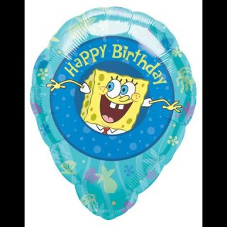 SpongeBob personalized MYLAR BALLOON ~ Birthday Party Supplies 