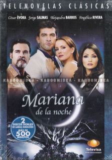 MARIANA DE LA NOCHE 2 DVD NEW Telenovela Novela Telenovelas Angelica 