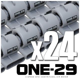 24 Pack ONE 29 Air Mover Carpet drying floor fans wholesale in GREY 