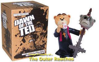 Bad Taste Bears Figurine DAWN OF THE TED Dead Zombie Slaying Priest 