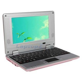 New 7 Android 2.2 Mini Laptop Notebook VIA 8650 800MHz 4GB 256MB Wifi 