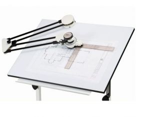   HAND MACHINE CLAMP ON TABLE GRAPHIC DRAWING ART PLAN DESIGN NEW