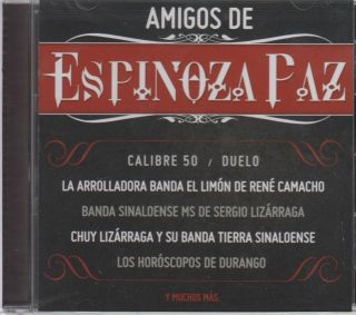 Amigos De Espinoza Paz CD NEW Calibre 50 Duelo Y Mas Movimiento 