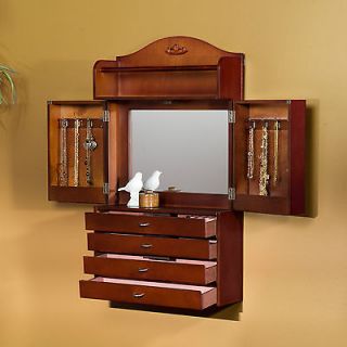 Holly & Martin Evangeline Wall Mount Jewelry Armoire