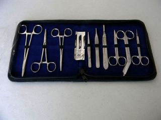 10pc Minor Student Surgery Surgical Instruments kit