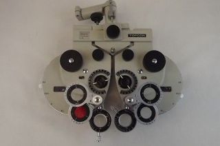   Optometry Topcon Eye Exam Vision Tester Equipment Model VT D5 w/Slides