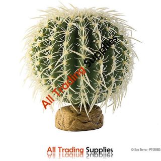   Terra Barrel Cactus Medium   Reptile Vivarium Artificial Desert Plant