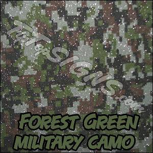 Military CAMO Camouflage Wrap Vinyl Air Release 12x58