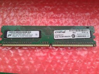 2gb PC2 5300 667Mhz DDR2, PC Ram, Dell XPS 200 420 600 630 630I 
