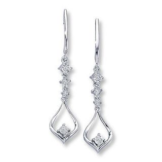 carat diamond earrings in Diamond