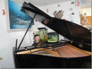 Kawai Baby Grand w/ Custom Made Piano Cover