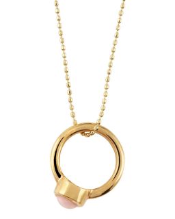 Sydney Evan Amethyst Birthstone Ring Necklace