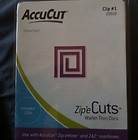 Die Cut Wafer Thin CLIP #1AccuCut, Sizzix,Zipe Mate and ZAZ MACHINE 