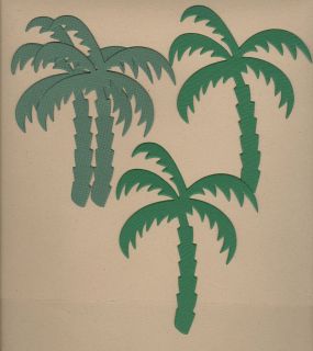 palm tree die cuts
