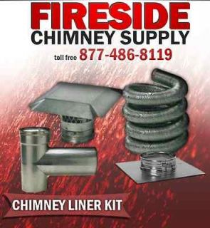 stainless chimney liner in Furnaces & Heating Systems