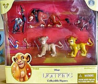 Disney Lion King Collectible Figurine Playset Play Set Cake Topper