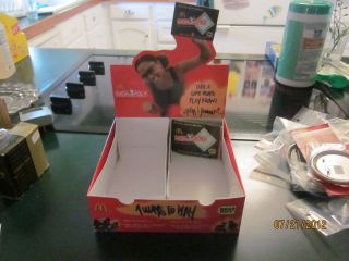 McDONALDS COUNTER DISPLAY FOR 2004 MONOPOLY OFFICIAL GAME BOARD