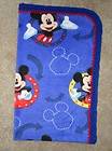 CRIB BLANKET AND/OR PILLOW COVER   MICKEY MOUSE PRESENTS