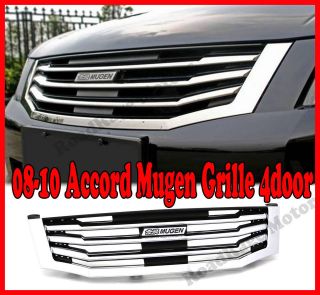 08 10 Accord Mugen Front Bumper Chrome Grille 4Dr (Fits: Honda Accord)
