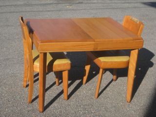   mid century Modern HEYWOOD WAKEFIELD Dining Set with FREE SHIPPING