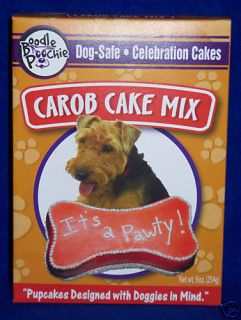 DOG Birthday Cake Mix Peanut Butter Flavor Treats or Muffins