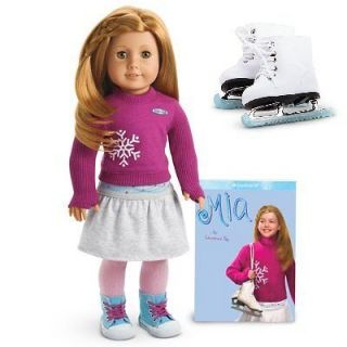 American Girl Doll of the Year 2008 MIA DOLL + Performance SKATES 