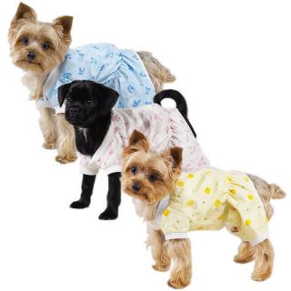 Dog Pajamas Clothing Clothes PJs Puppy Sleepy Time