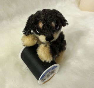   Artist Tiny Miniature 2.75  Mohair Adorable BRUTUS Puppy Dog Bear