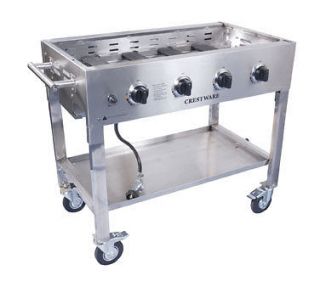 Portable Commercial Griddle with bonus option Stainless Char broiler 