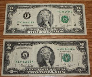 dollar bill 1976 in Federal Reserve Notes