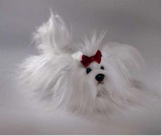 RUSS Yomiko Classics Maltese Dog Soft Plush Toy Medium