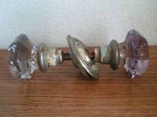 antique glass door knobs in Door Knobs & Handles