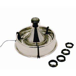 Drinkwell 360 Pet Fountain Stainless Water Dish Cat Dog