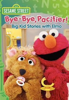 Sesame Street Bye Bye Pacifier Big Kid Stories with Elmo (DVD, 2011)