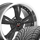18 9/10 Black Bullitt Wheels Nexen Tires Bullet Rims Fit Mustang® GT 