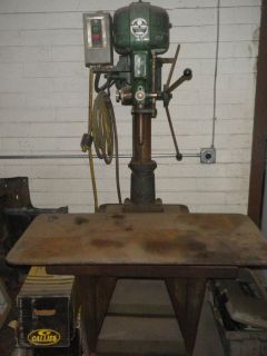 Walker Turner Parts List and Instructions; Drill Press, Inv 5392