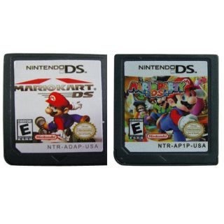   Mario Kart+Mario Party Nintendo For DS NDS NDSL DSi XL 3DS Video Game