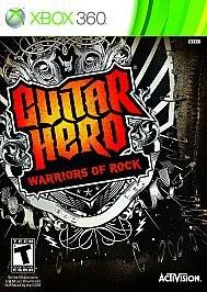   Guitar Hero WARRIORS OF ROCK GAME ONLY NO DRUMS OR MICROPHONE INCLUDED